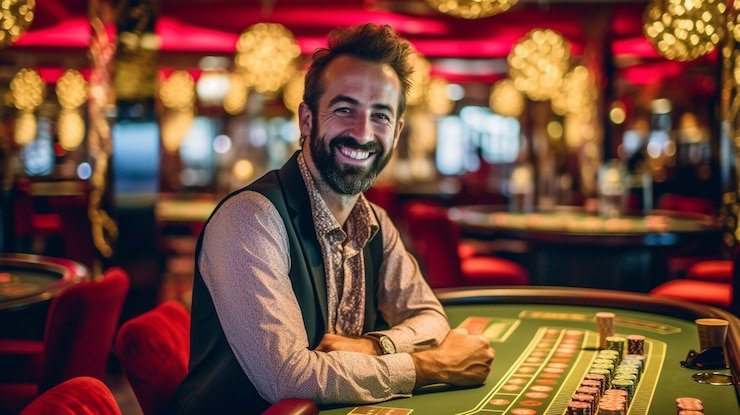 Meja Bandar Poker virtual craz dengan antarmuka kartu yang jelas dan statistik waktu nyata